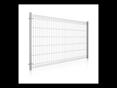 Set de gard din panou zincat H 170 cm